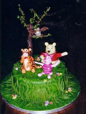 Winnie The Pooh Wedding Cakes