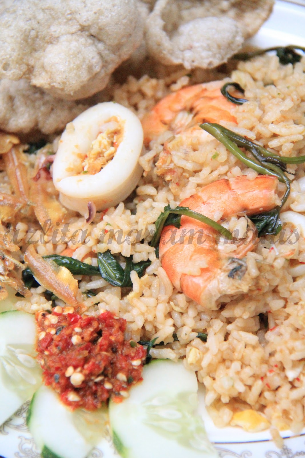 NASI GORENG KAMPUNG - masam manis