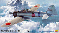 Hasegawa 1/48 Mitsubishi A6M2a ZERO FIGHTER TYPE11 (JT42) English Color Guide & Paint Conversion Chart