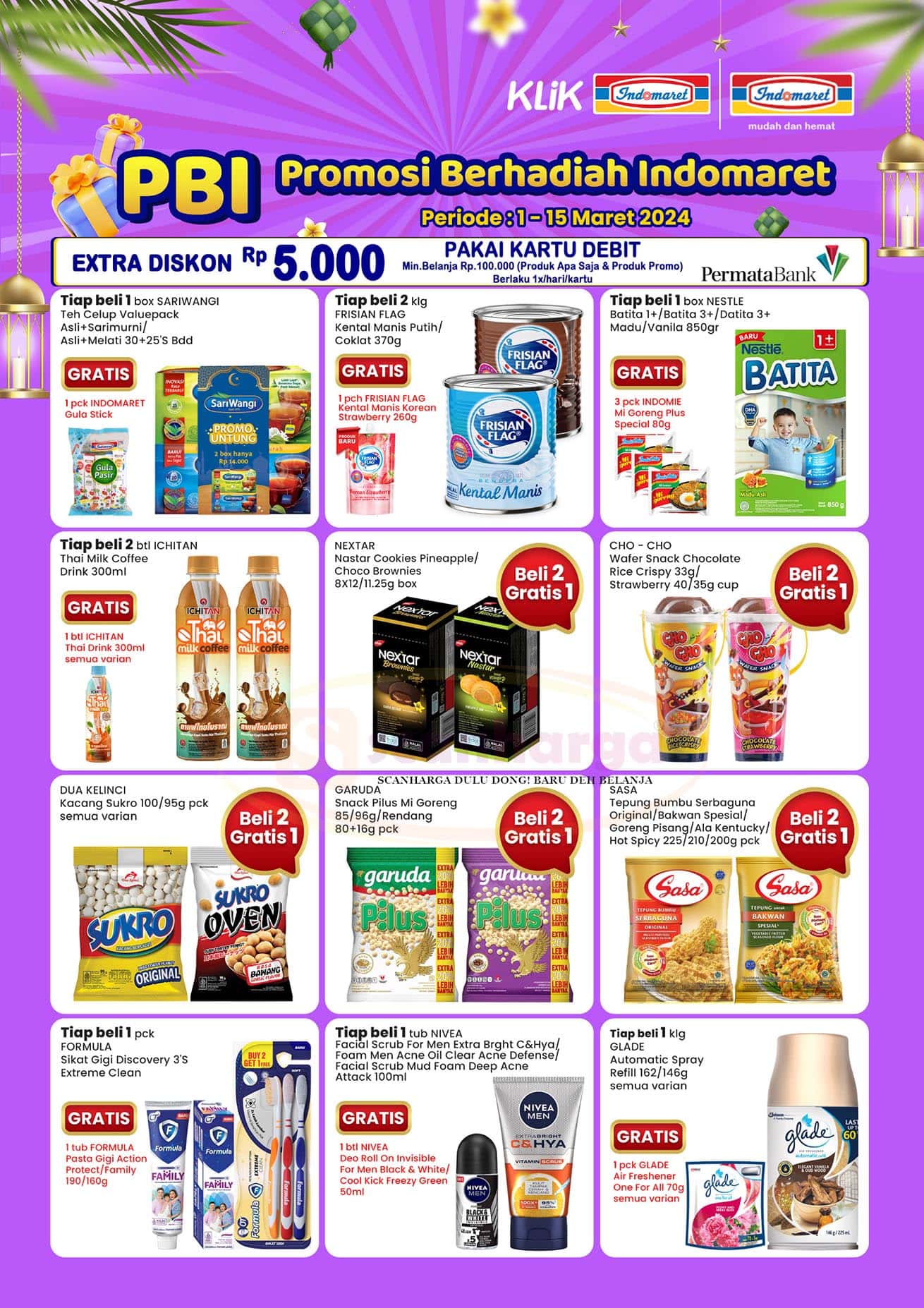 Katalog Indomaret PBI Promosi Berhadiah Bulan Ini 1 - 15 Maret 2024 2