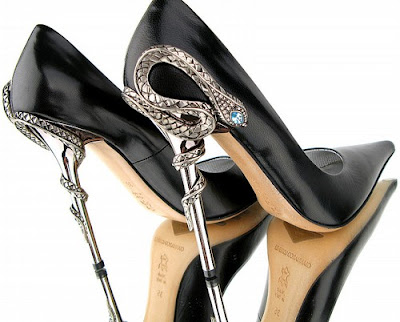 Gianmarco Lorenzi SWAROVSKI Stiletto Pump : sexy shoes designer shoes 