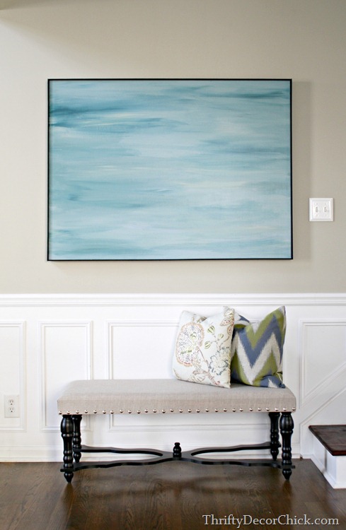 DIY painting on canvas