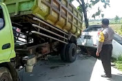    Pengemudi Mengantuk, Avanza Masuk Sawah di Bukateja