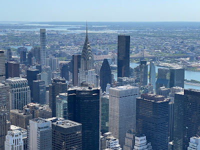 quelle vue on a de l'Empire State Building à New York