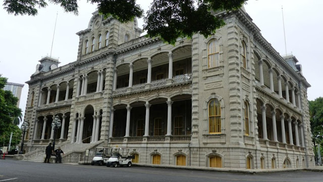 Hawaii - Iolani Palace - der Königspalast in Honolulu