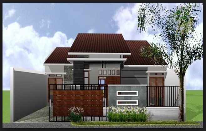 60 Desain Pagar Rumah Minimalis Paling Diminati Rumahku Unik