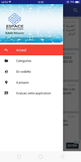 Application android espace entreprise