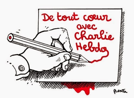 De tout coeur avec Charlie Hebdo