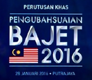 Pengubahsuaian Bajet 2016 - apa yang menarik?