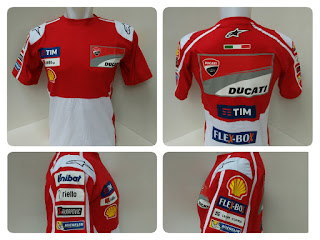 Kaos MotoGP Ducati Merah