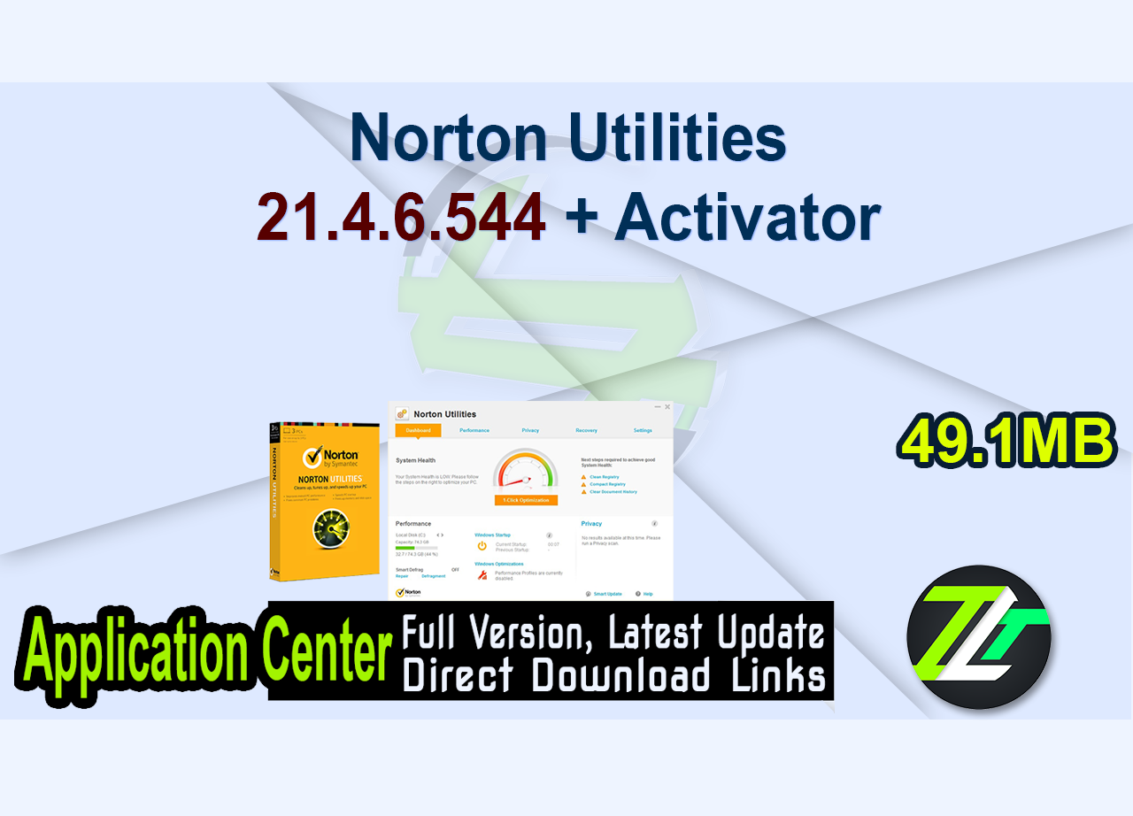 Norton Utilities 21.4.6.544 + Activator