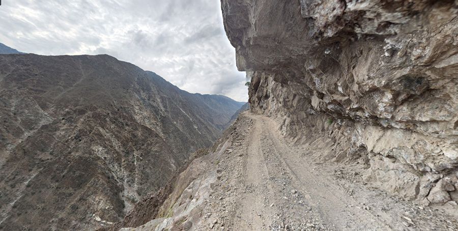 Khaltaro valley road .dangerous road Khaltaro valley. dangerous road in Gilgit baltistan. dangerous road in Pakistan. dangerous road in Karakoram mountain range