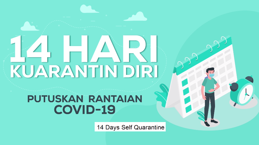 COVID-19 : Kenapa Perlu Kuarantin Diri Selama 14 Hari?