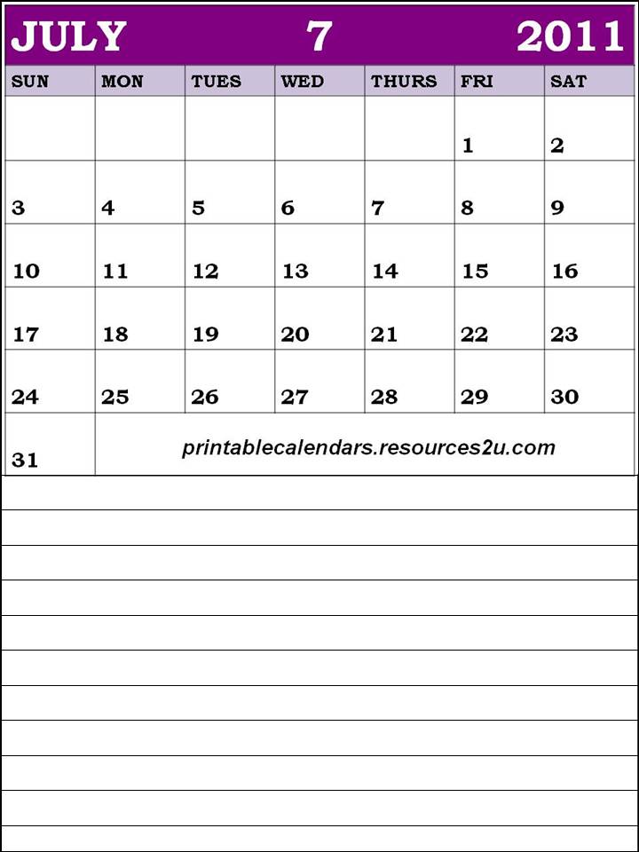 2011 calendar with bank holidays printable. This giveaway Printable Calendar 2011 Jul monthly template is elementary to