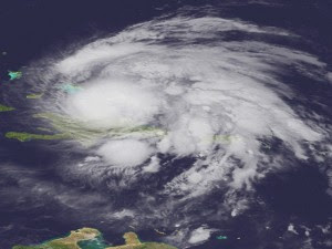 Hurricane Irene Path