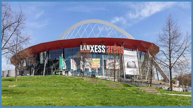 Lanxess Arena from Lanxess arena draußen,