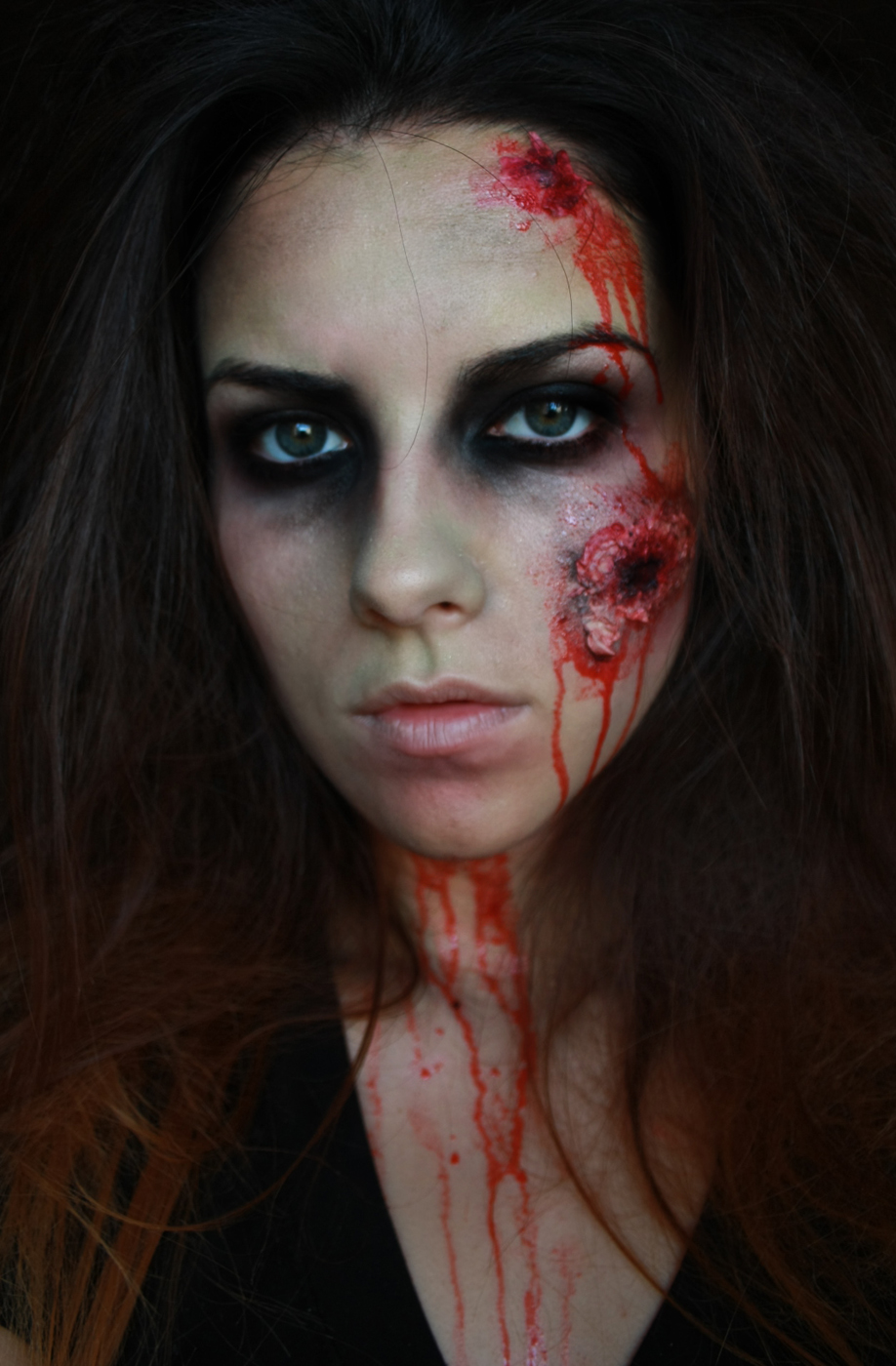 Deea make up  Halloween  Makeup  Zombie se intoarce D