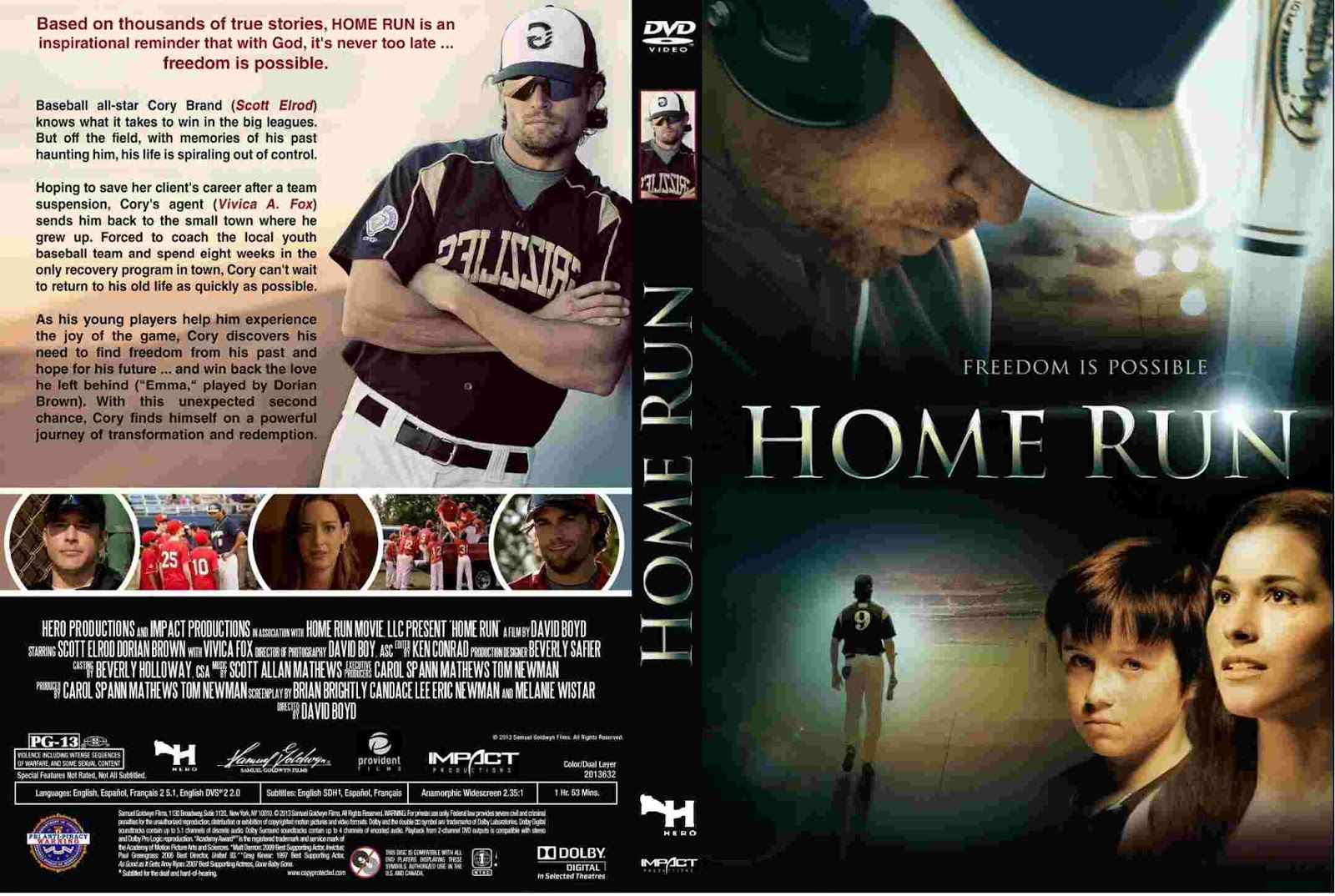Home Run Movie DVD Cover