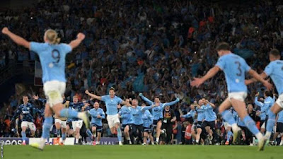 Manchester City 1-0 Inter Milan: 'Pep Guardiola's side finally conquer Champions League mountain'