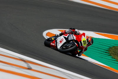 Dimas Ekky di CEV Moto2 Valencia