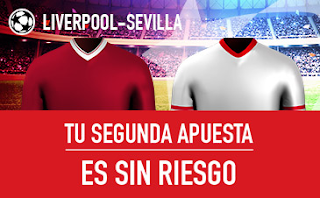 sportium champions promocion 10 euros Liverpool vs Sevilla 13 septiembre