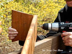 Make A Flower Box For The Deck --- Ms. Toody Goo Shoes