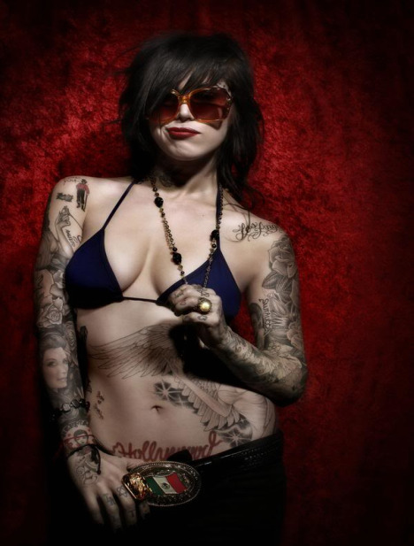 Quien es Kate Von D Fotos Tatuajes Kat Von D