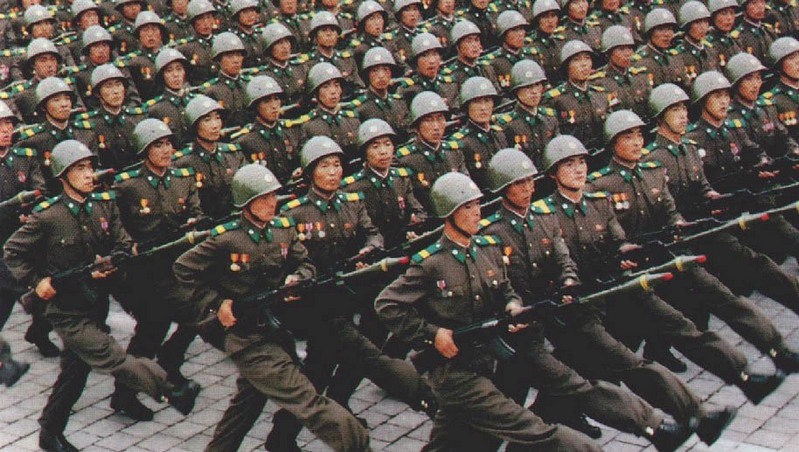 north korean army training. Regular Officer Training