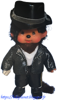 Monchhichi Michael Monchael Jackson  référence 237790