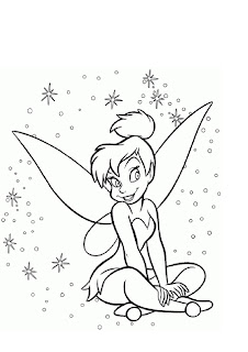 Dibujos de Tinkerbell para Pintar, parte 1