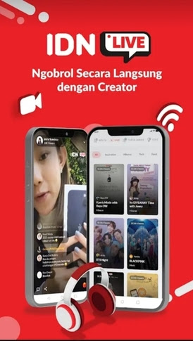 IDN LIVE, Fitur Live Streaming Penghasil Cuan di IDN App - Diah Alsa -  Lifestyle Blogger Kendari