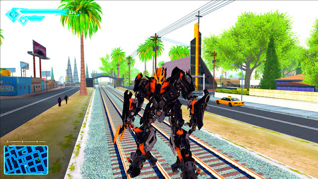 GTA San Andreas Bumblebee Stealth Transformers Mod