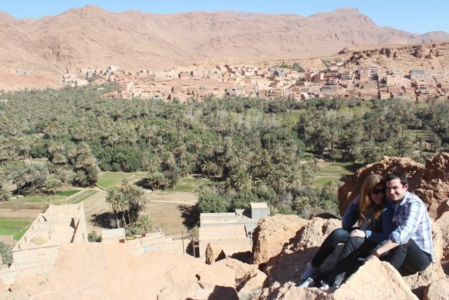 Abandoned village in Todra Gorge, Morocco