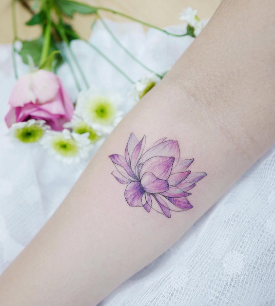 Tatuagem aquarela