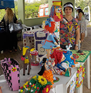 Parque Centenário Mogi das Cruzes - exposição artes E.V.A