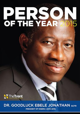 latest news The trent online names Goodluck Jonathan man of the year