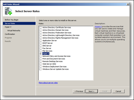 Server 2008R2-Install Hyper-V-4