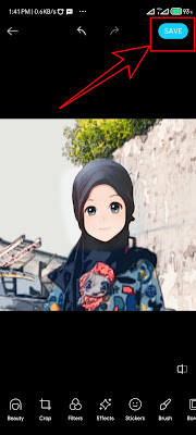 convert foto jadi anime