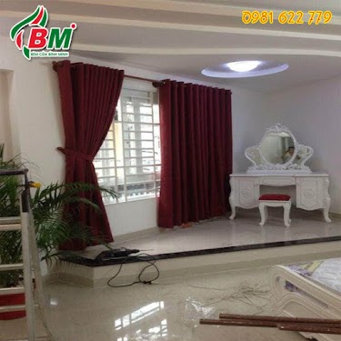 Rèm vải đẹp sang trọng cho phòng khách và phòng studio tại bình phước