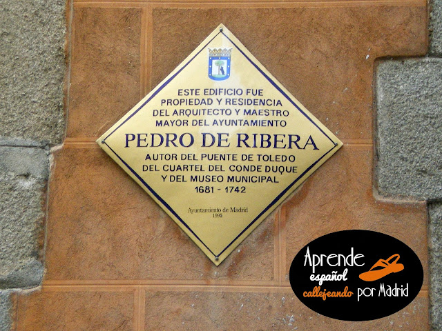 aquí vivió Pedro de Ribera