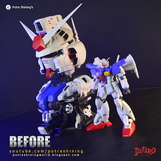 Gundam Head Bust 1/20 RX-78 GP SERIES TYPE 04G Commission work by Izutaro