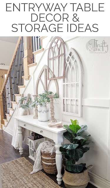 Entryway decor and decorating ideas. Entryway table decor. Entryway storage ideas. How to decorate your entry way. Two story entryway ideas. Board and batten entryway.