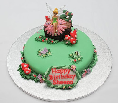 Sonic Birthday Cake on Gallery Birthday Cakes  Tinkerbell Birthday Cakes