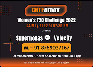 SPN vs VEL 2nd T20 Match 100% Sure Prediction Women’s T20 Challenge
