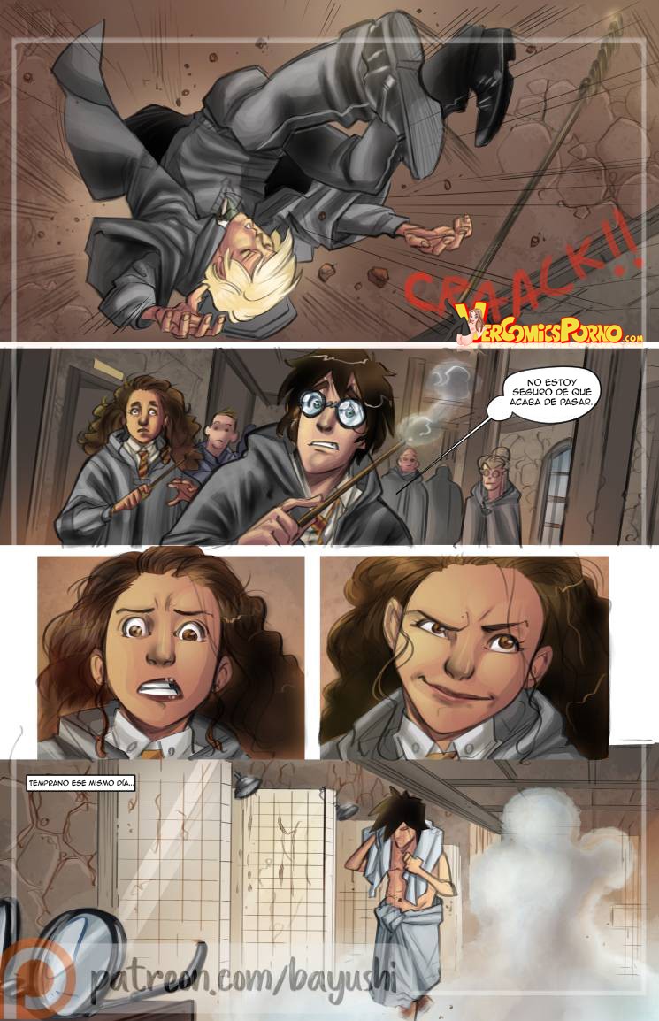 Comicfantasies Harry Pottler Parody Noche De Sexo En Hogwarts