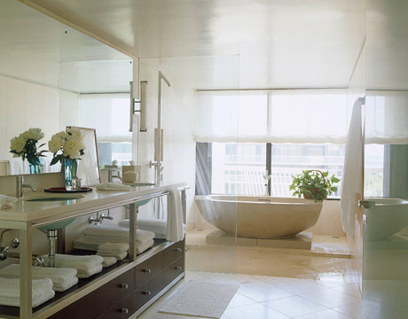 Master bathroom decorating