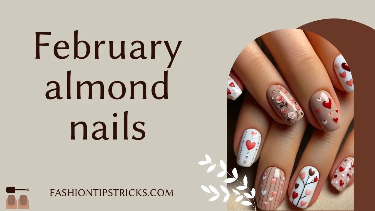 February almond nails