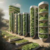 Tapestry of time Futuristic Gardens