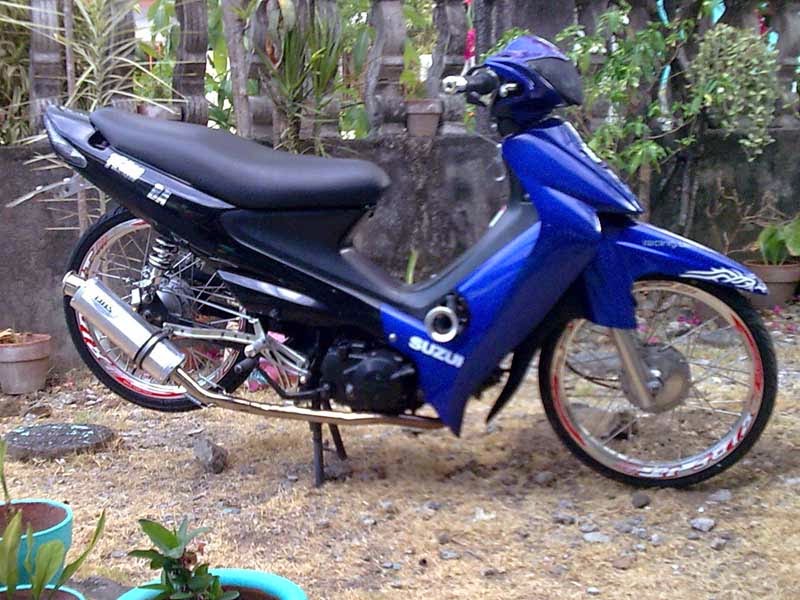 modifikasi motor suzuki smash terbaik