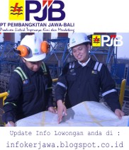 Lowongan Kerja PT PJB (Pembangkit Jawa - Bali)